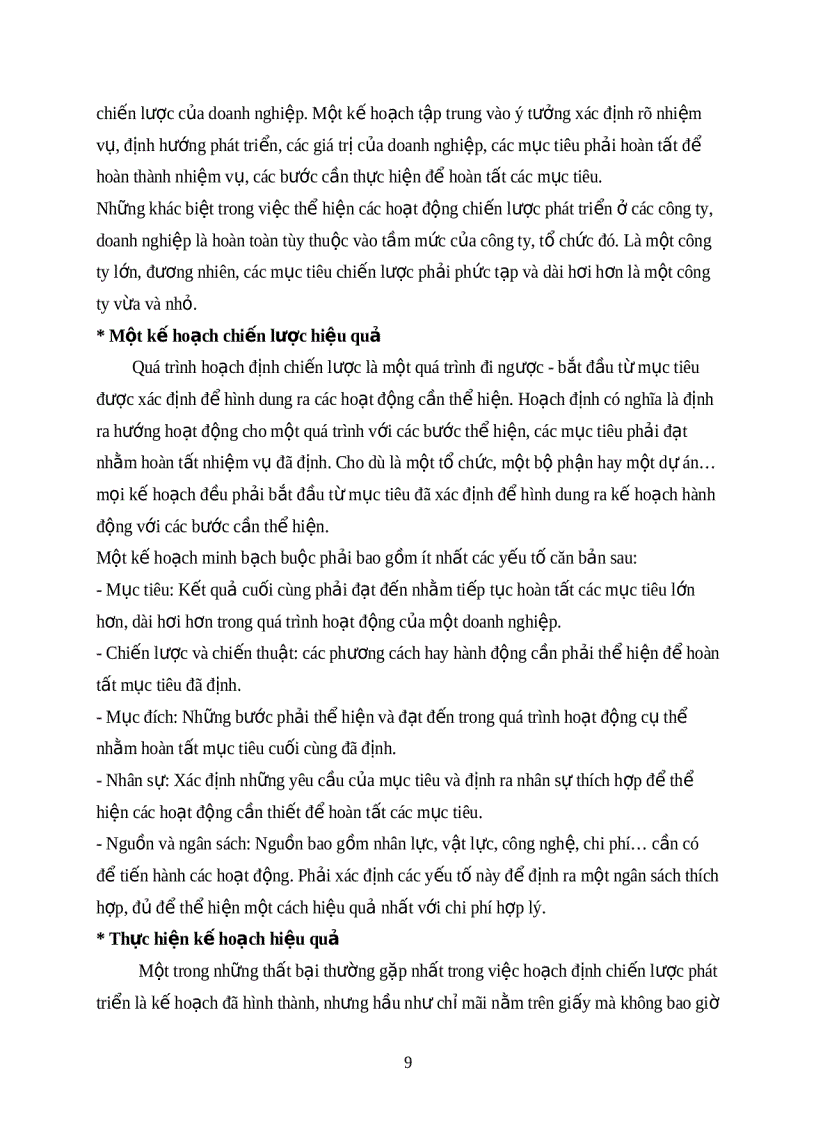 image for page Quản trị chiến lược va các chiến lược chủ yếu của doanh nghiệp