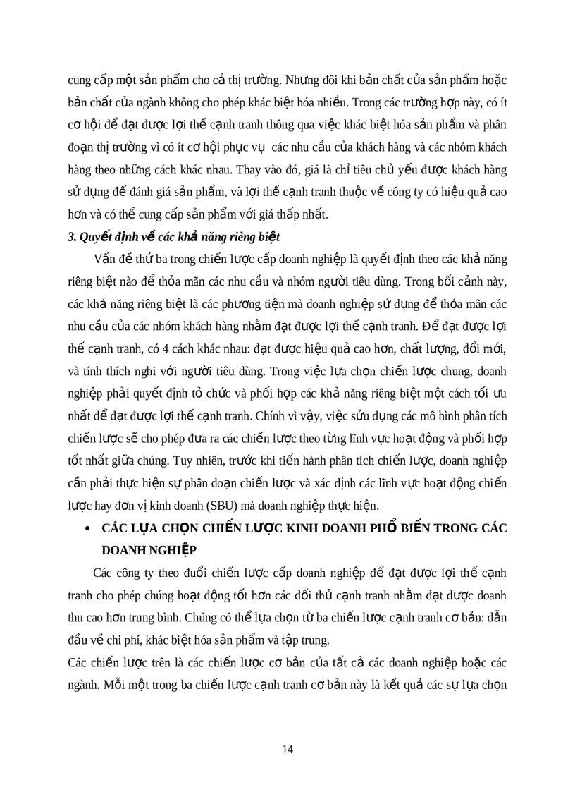 image for page Quản trị chiến lược va các chiến lược chủ yếu của doanh nghiệp