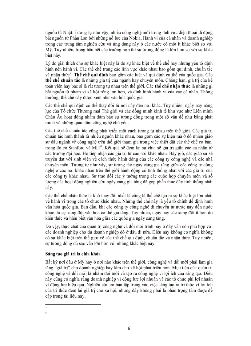 image for page Quản trị công nghệ và đổi mới