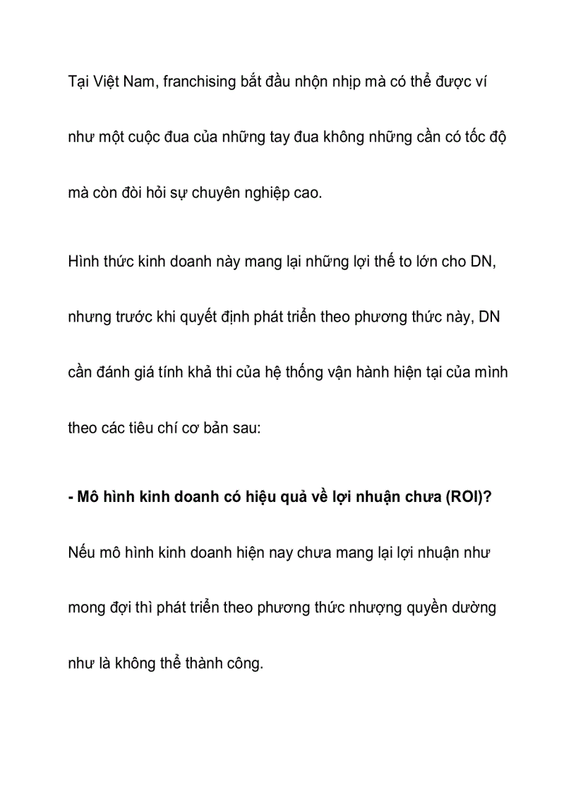 image for page Muốn nhượng quyền thương mại