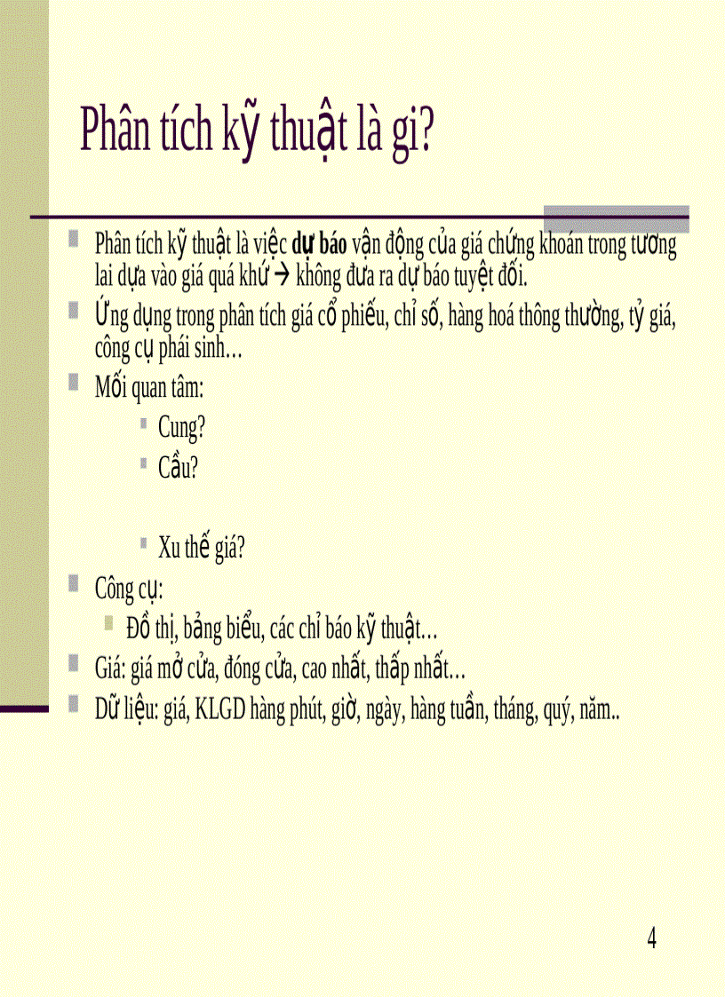 image for page Phân tích kỹ thuật và sử dụng phần mềm Metastock trong phân tích kỹ thuật