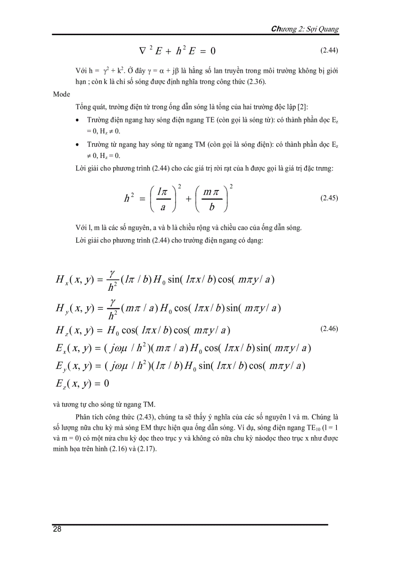 image for page Truyền sóng ánh sáng trong sợi quang