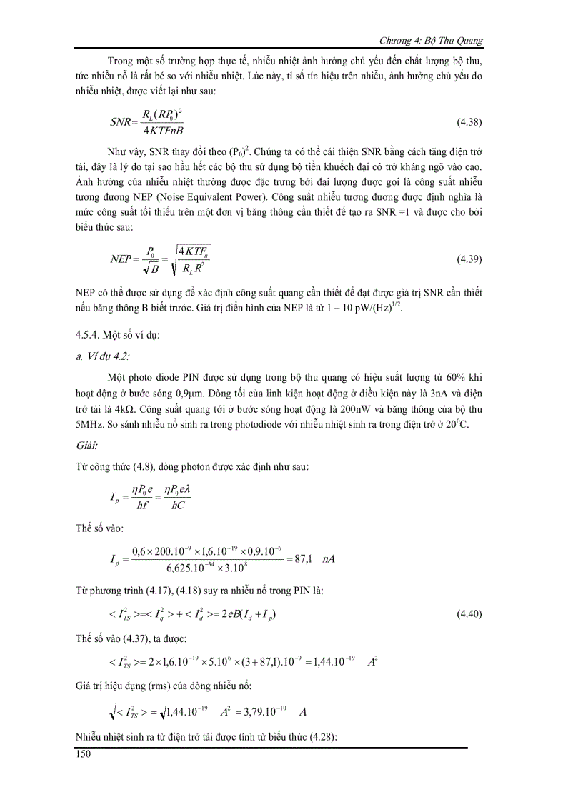 image for page Đặc tính kỹ thuật của photodiode