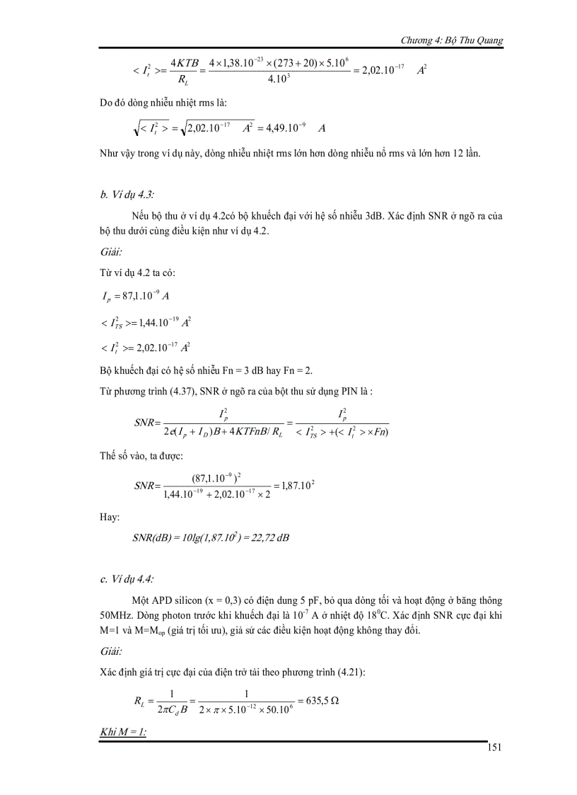 image for page Đặc tính kỹ thuật của photodiode