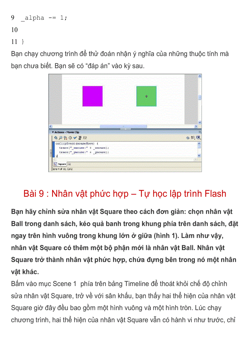 image for page LÀM QUEN VỚI CỬA SỔ flash