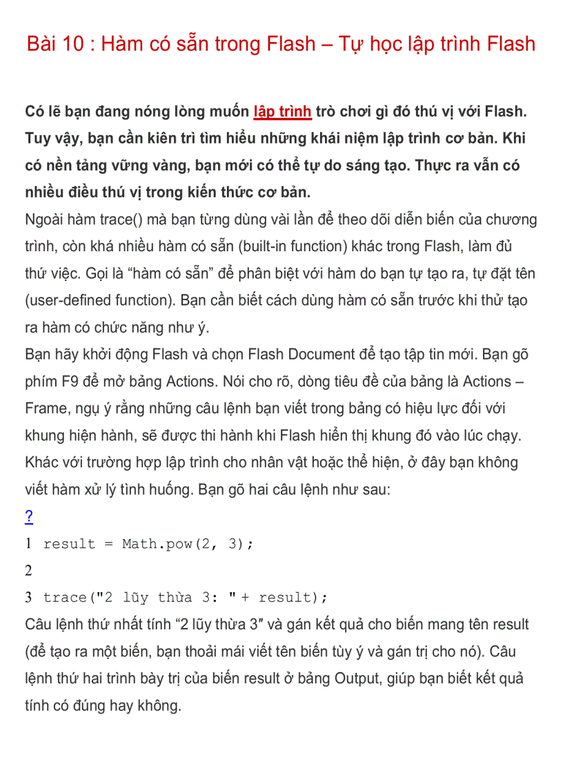 image for page LÀM QUEN VỚI CỬA SỔ flash