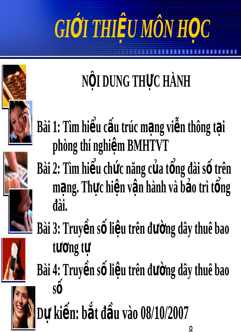 image for page Hệ thồng viễn thông với công nghệ mới