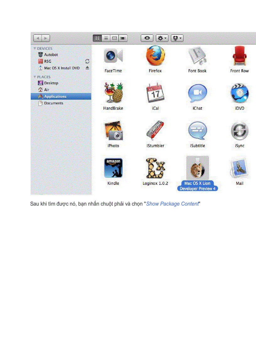 image for page Hướng dẫn tạo đĩa cài đặt Lion cả DVD lẫn USB
