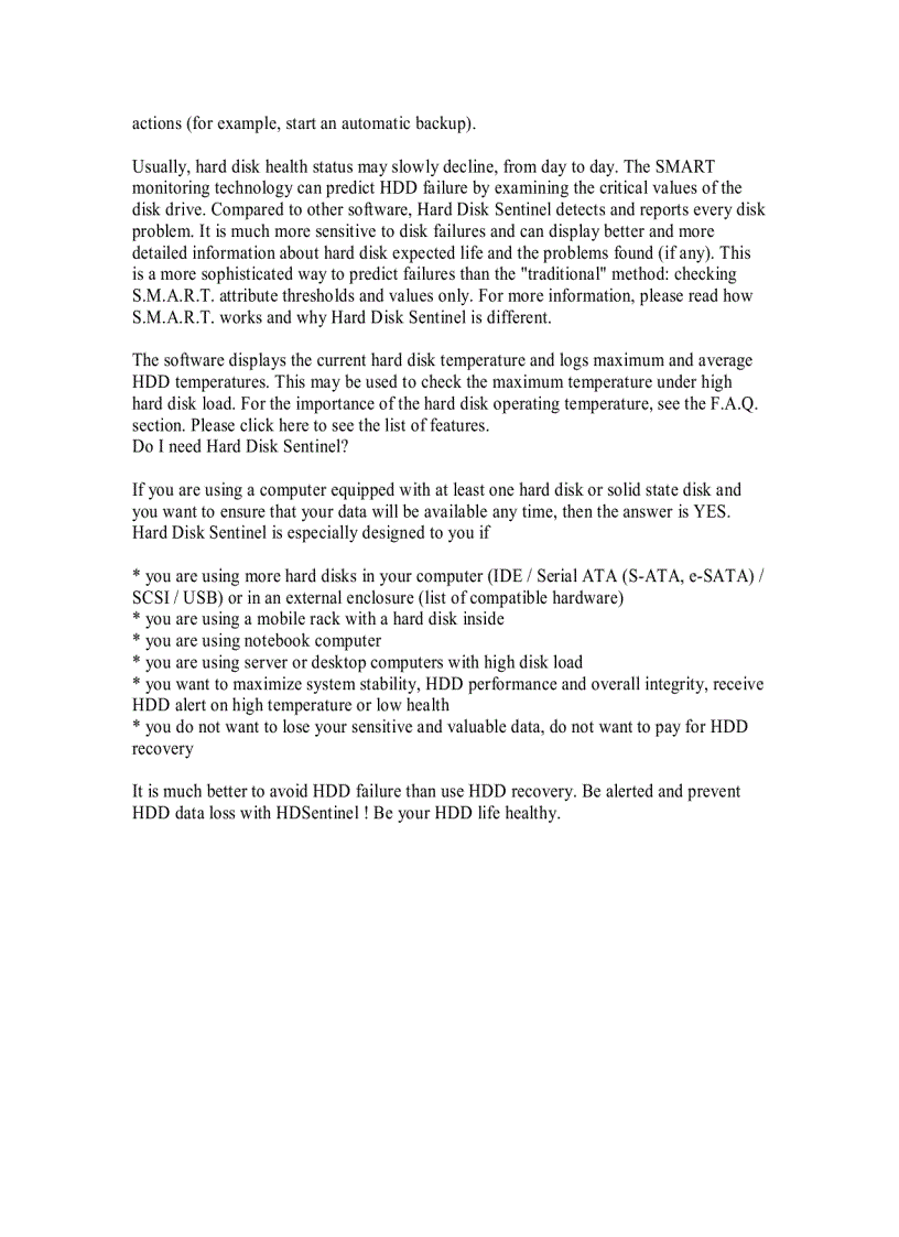 image for page Hard Disk Sentinel Pro 3 60 Build 4810