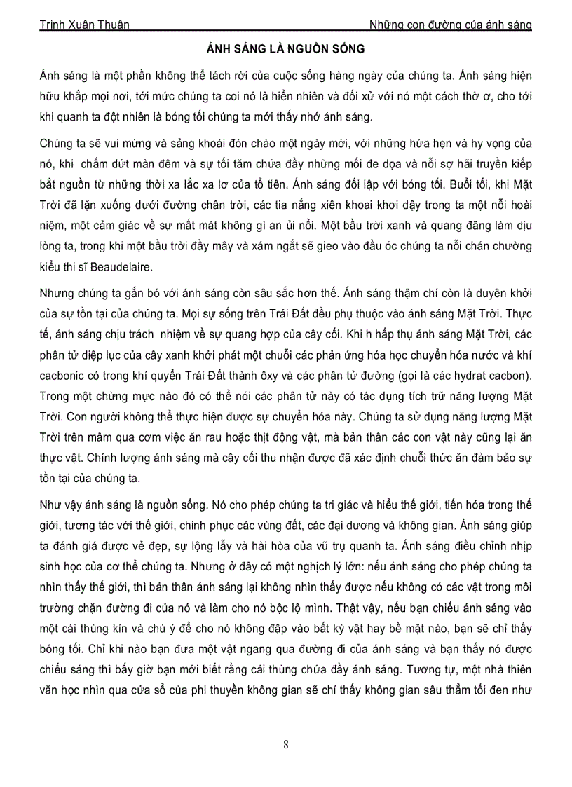 image for page Những Con Đường Của Ánh Sáng Tiếng Việt