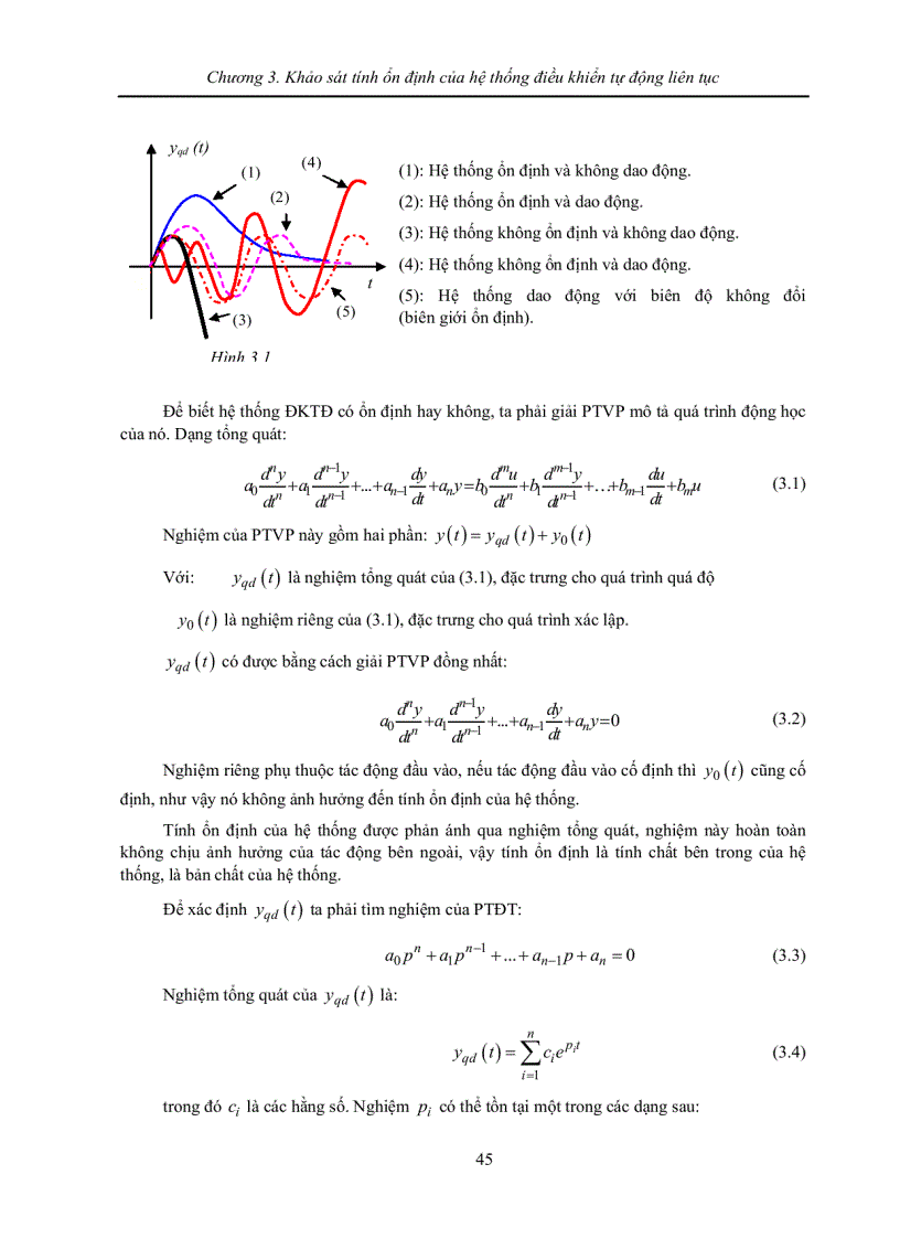 image for page Khảo sát tính ổn định của hệ thống điều khiển tự động liên tục