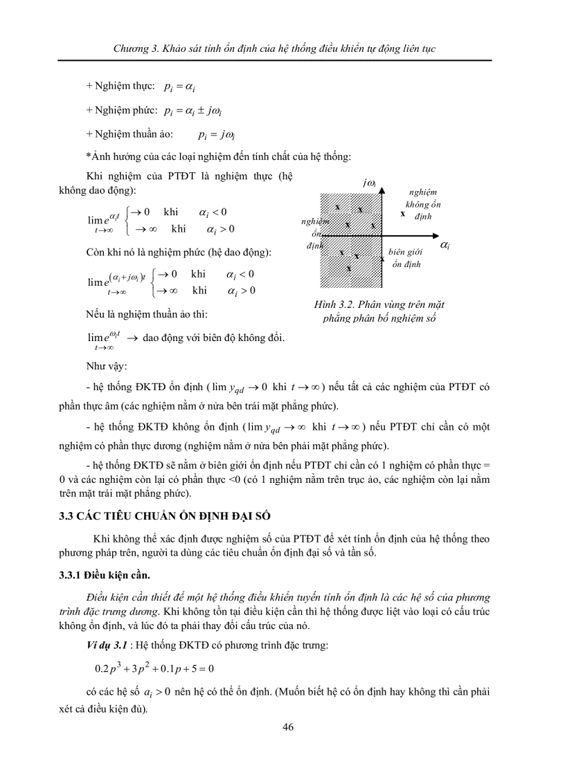 image for page Khảo sát tính ổn định của hệ thống điều khiển tự động liên tục