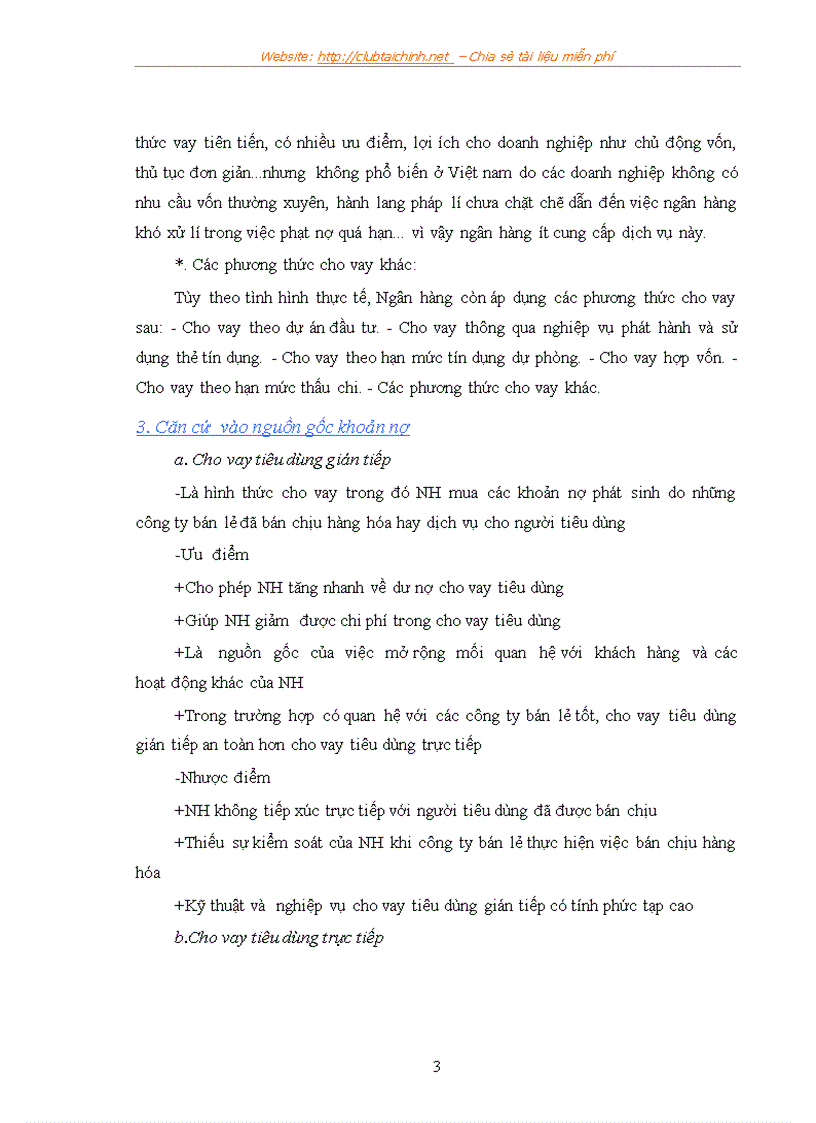 image for page Cho vay tiêu dùng và bao thanh toán