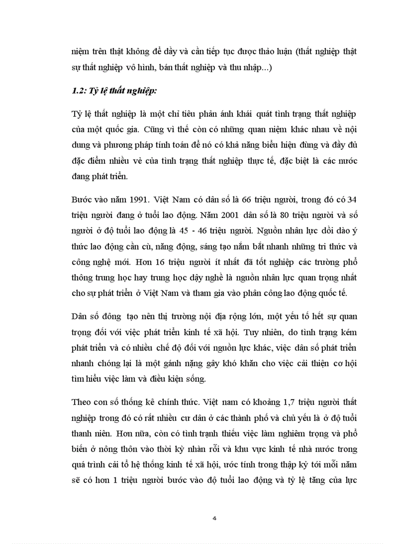 image for page Thất nghiệp và việc làm ở Việt Nam