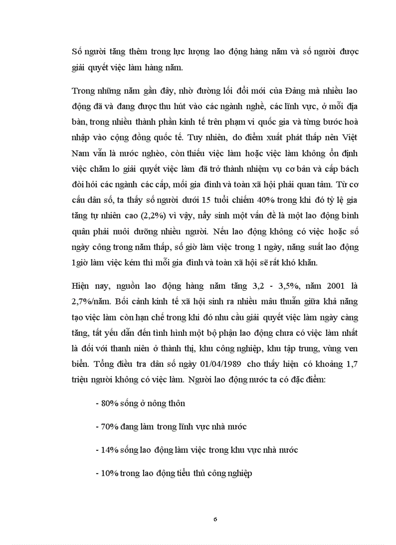 image for page Thất nghiệp và việc làm ở Việt Nam