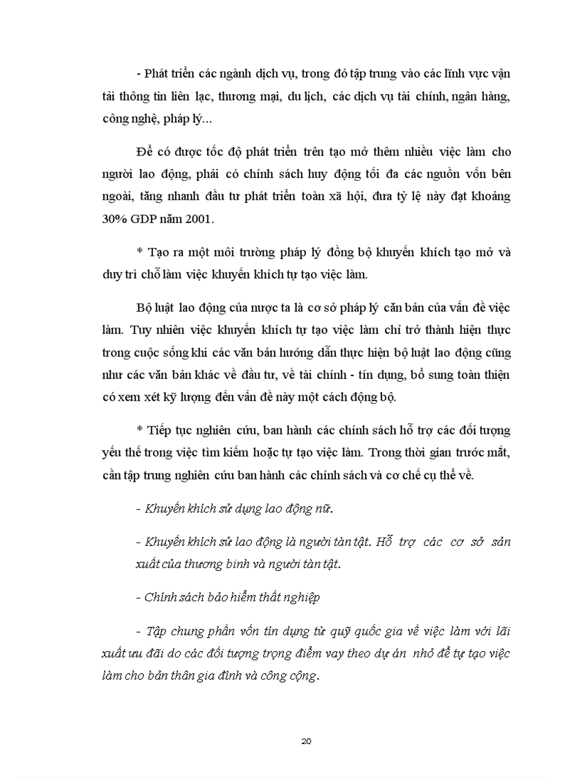 image for page Thất nghiệp và việc làm ở Việt Nam