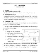 Bài tập lớn nguyên lý máy 1