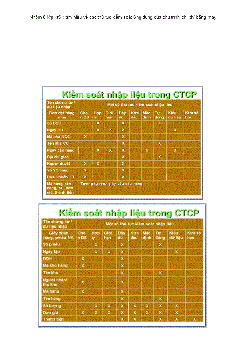 image for page Tìm hiều về các thủ tục kiểm soát ứng dụng của chu trình chi phí bằng máy
