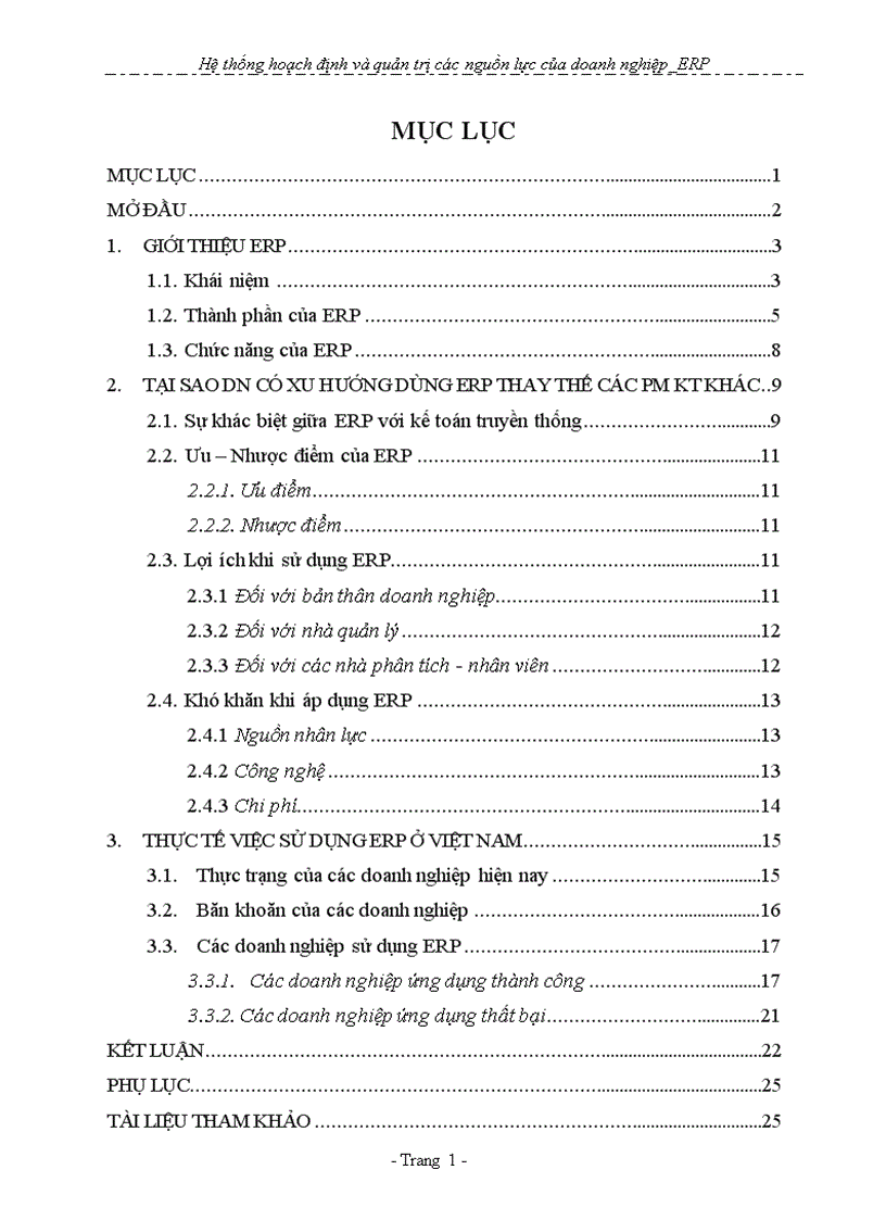 image for page Hệ thống hoạch định và quản trị nguồn lực doanh nghiệp