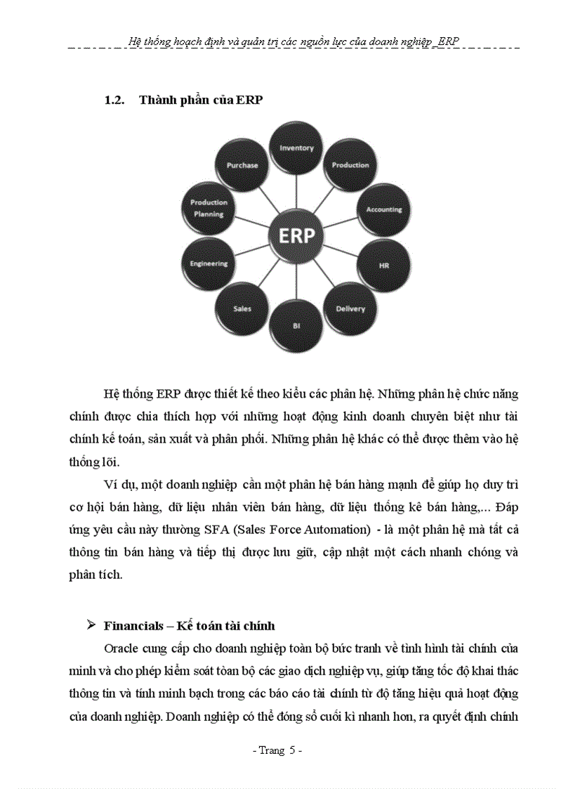 image for page Hệ thống hoạch định và quản trị nguồn lực doanh nghiệp