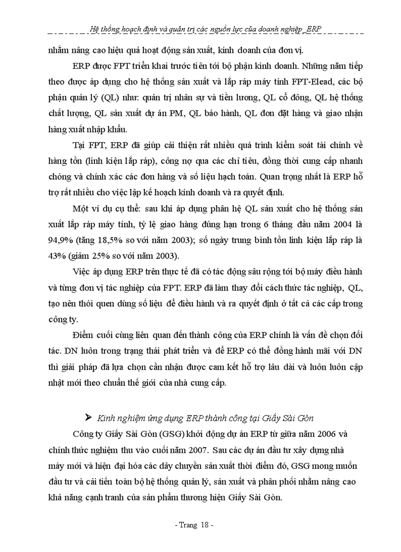 image for page Hệ thống hoạch định và quản trị nguồn lực doanh nghiệp