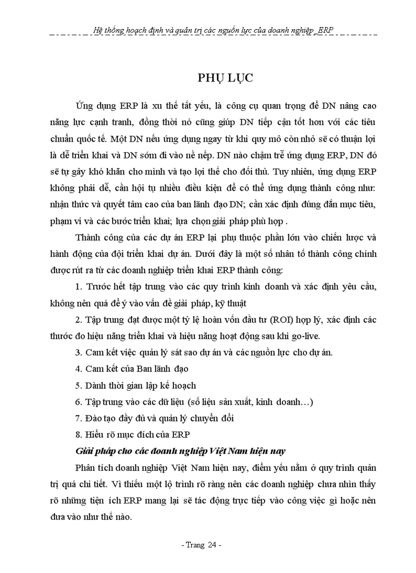 image for page Hệ thống hoạch định và quản trị nguồn lực doanh nghiệp