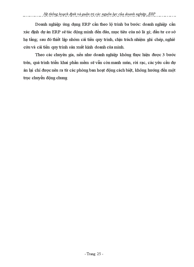 image for page Hệ thống hoạch định và quản trị nguồn lực doanh nghiệp