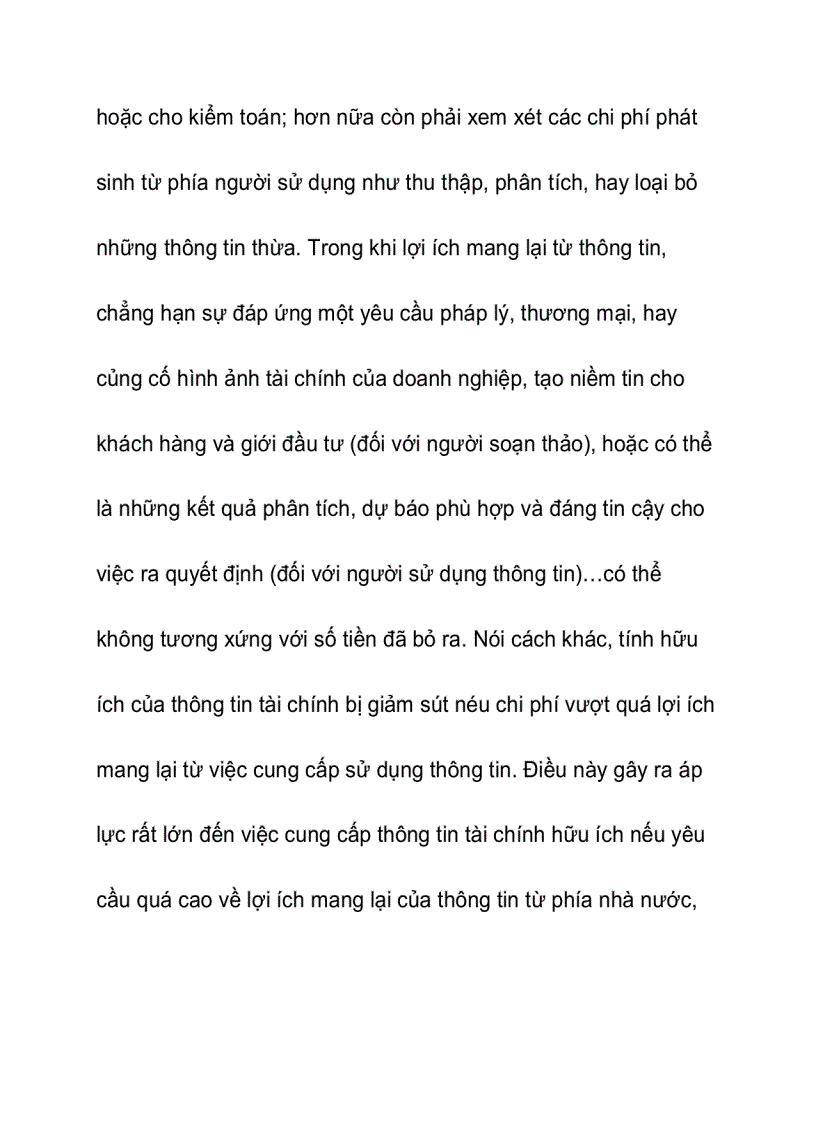 image for page Tiếp cận các luận điểm về tính hữu ích của BCTC