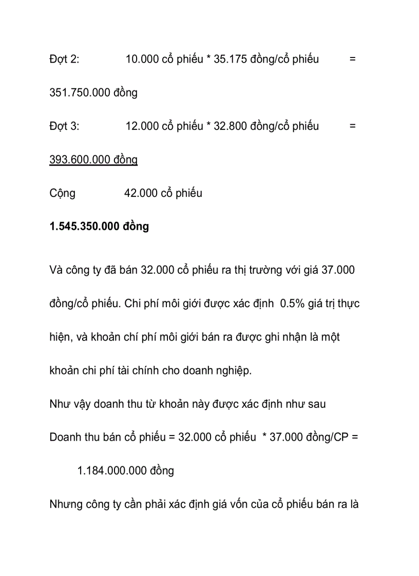 image for page Vận dụng các phương pháp tính giá xuất kho trong việc ghi nhận kế toán các khoản đầu tư tài chính tại công ty