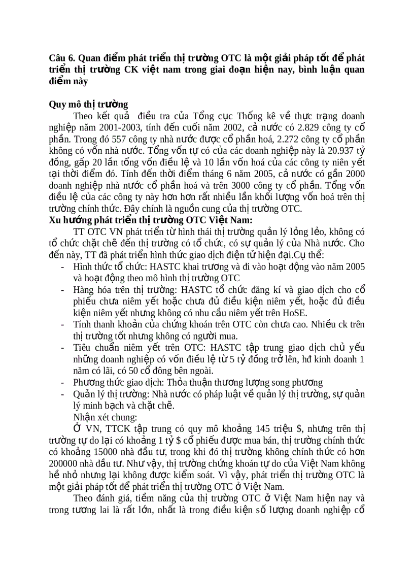 image for page Câu hỏi ôn tập thị trường tài chính chứng khoán