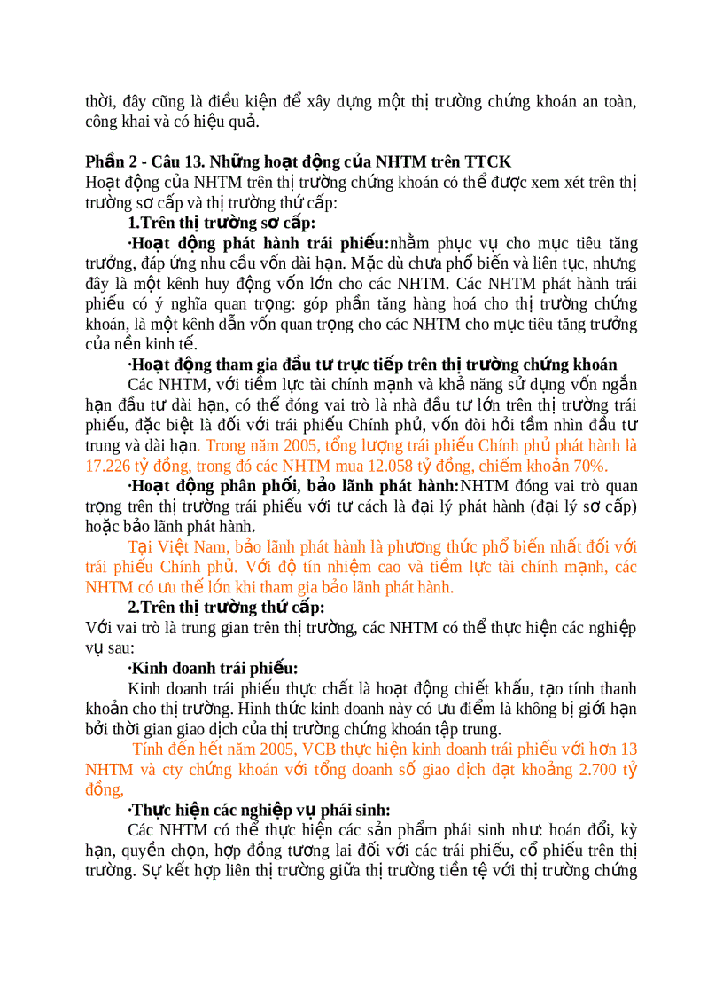 image for page Câu hỏi ôn tập thị trường tài chính chứng khoán