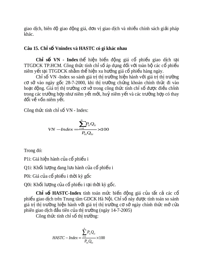image for page Câu hỏi ôn tập thị trường tài chính chứng khoán