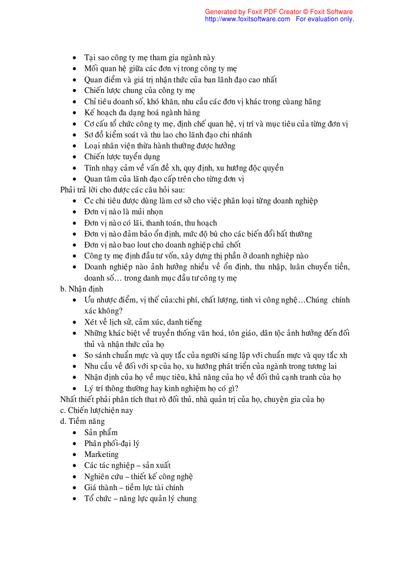 image for page Chiến lược và chính sách kinh doanh 1