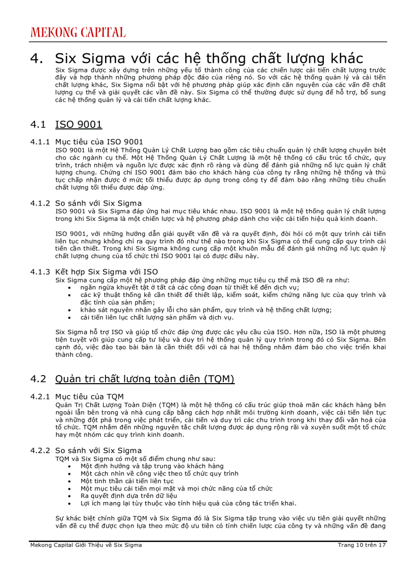 image for page Giới Thiệu về Six Sigma 1