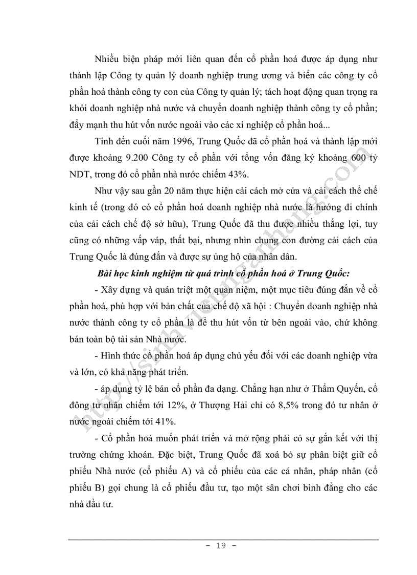 image for page Cổ phần hóa DNNN trên địa bàn hà nội