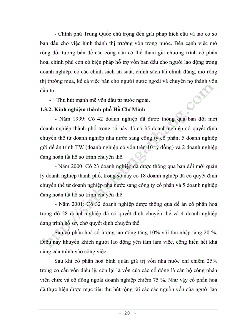 image for page Cổ phần hóa DNNN trên địa bàn hà nội