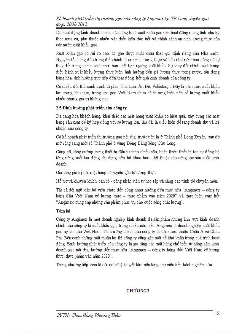 image for page Kế hoạch phát triển thị trường gạo của công ty Angimex tại Thành phố Long xuyên giai đoạn 2008 2012