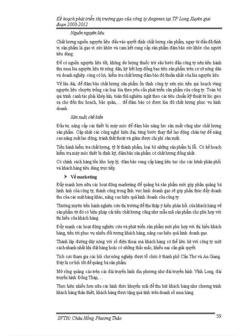 image for page Kế hoạch phát triển thị trường gạo của công ty Angimex tại Thành phố Long xuyên giai đoạn 2008 2012