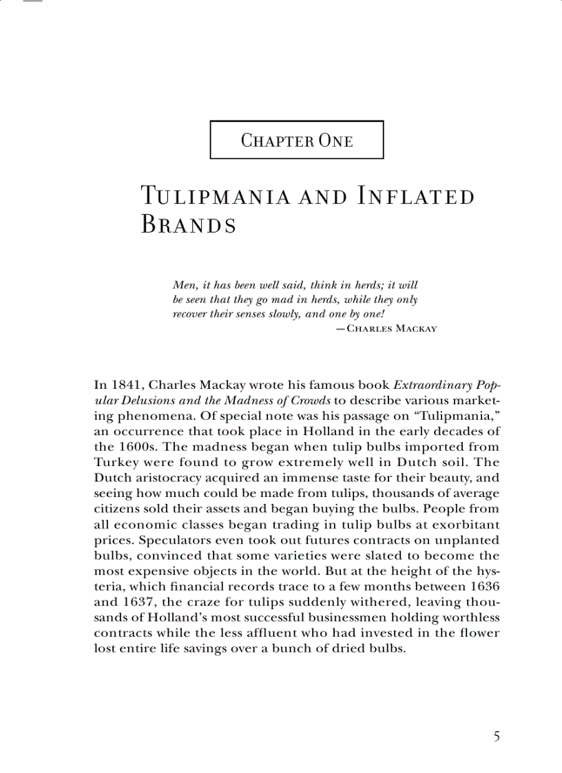 image for page The brand buble