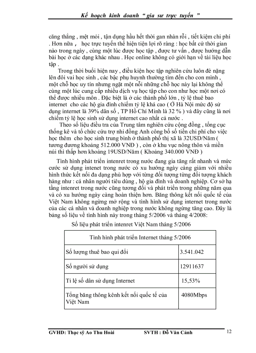 image for page Kế hoạc kinh doanh gia sư trực tuyến