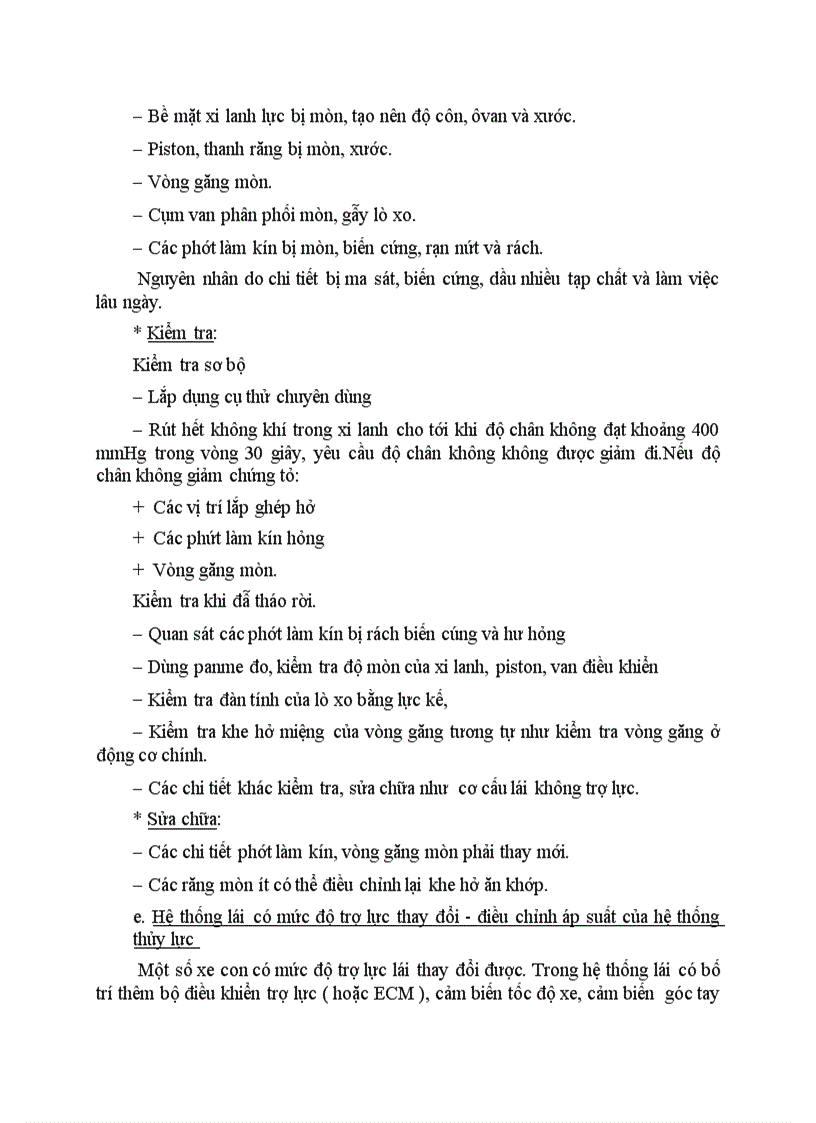 image for page Hệ thống lái có trợ lực