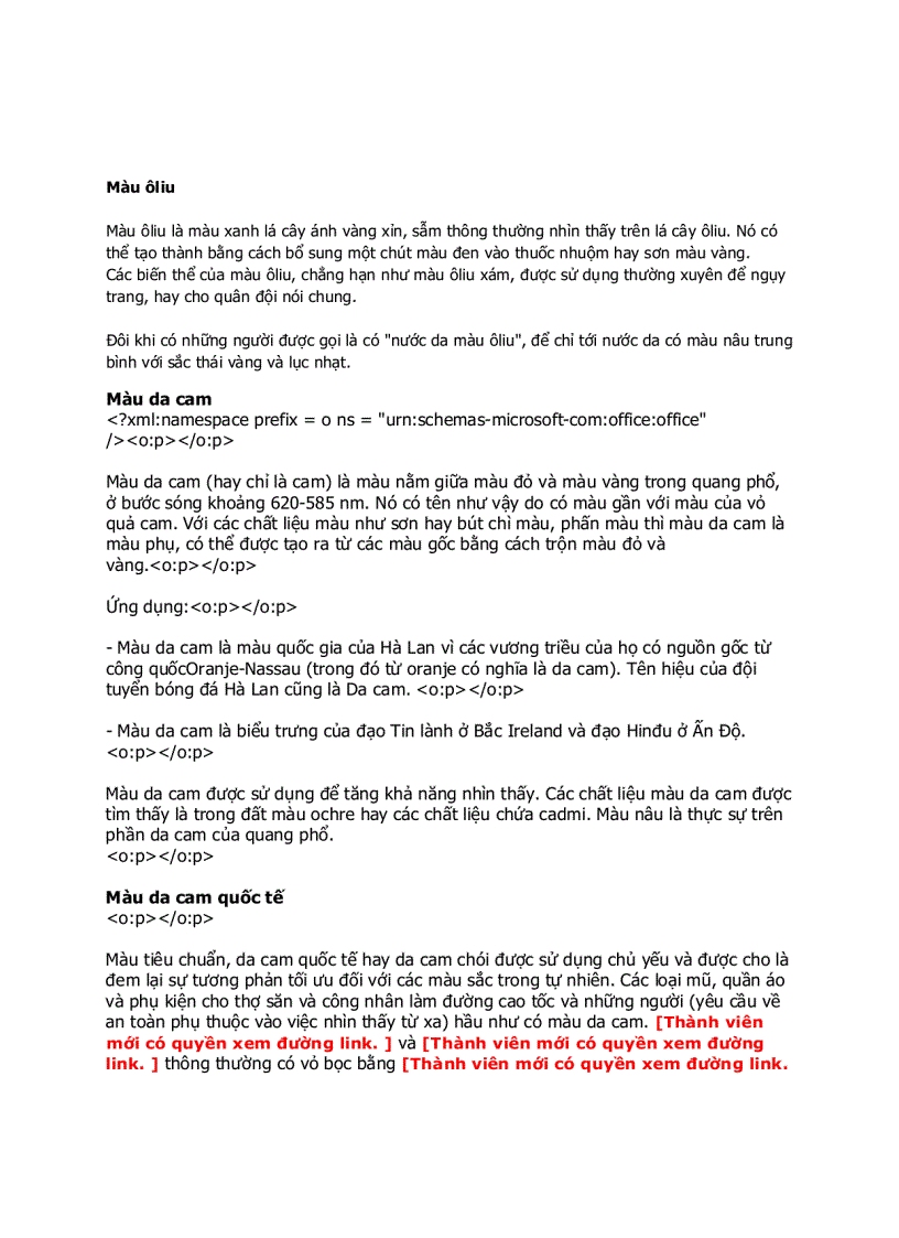 image for page Chi tiết và Ứng dụng các màu phần 1