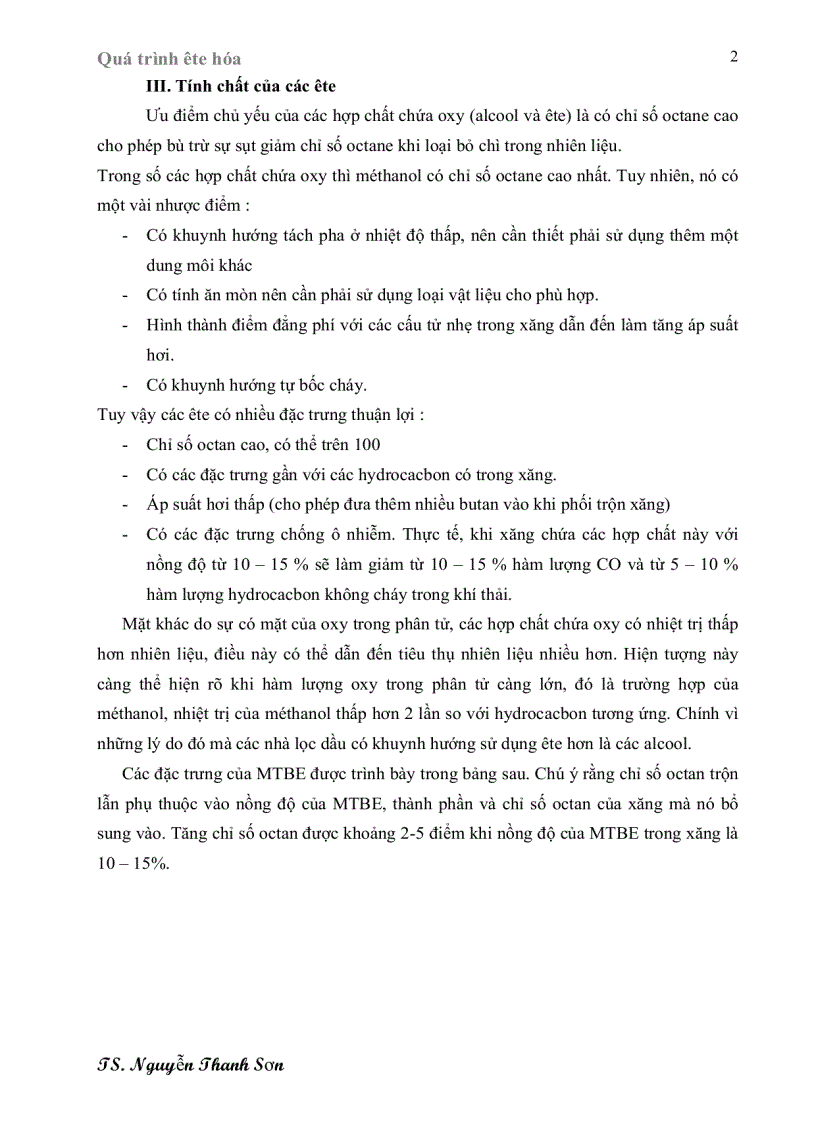 image for page Quá trình ête hóa etherification