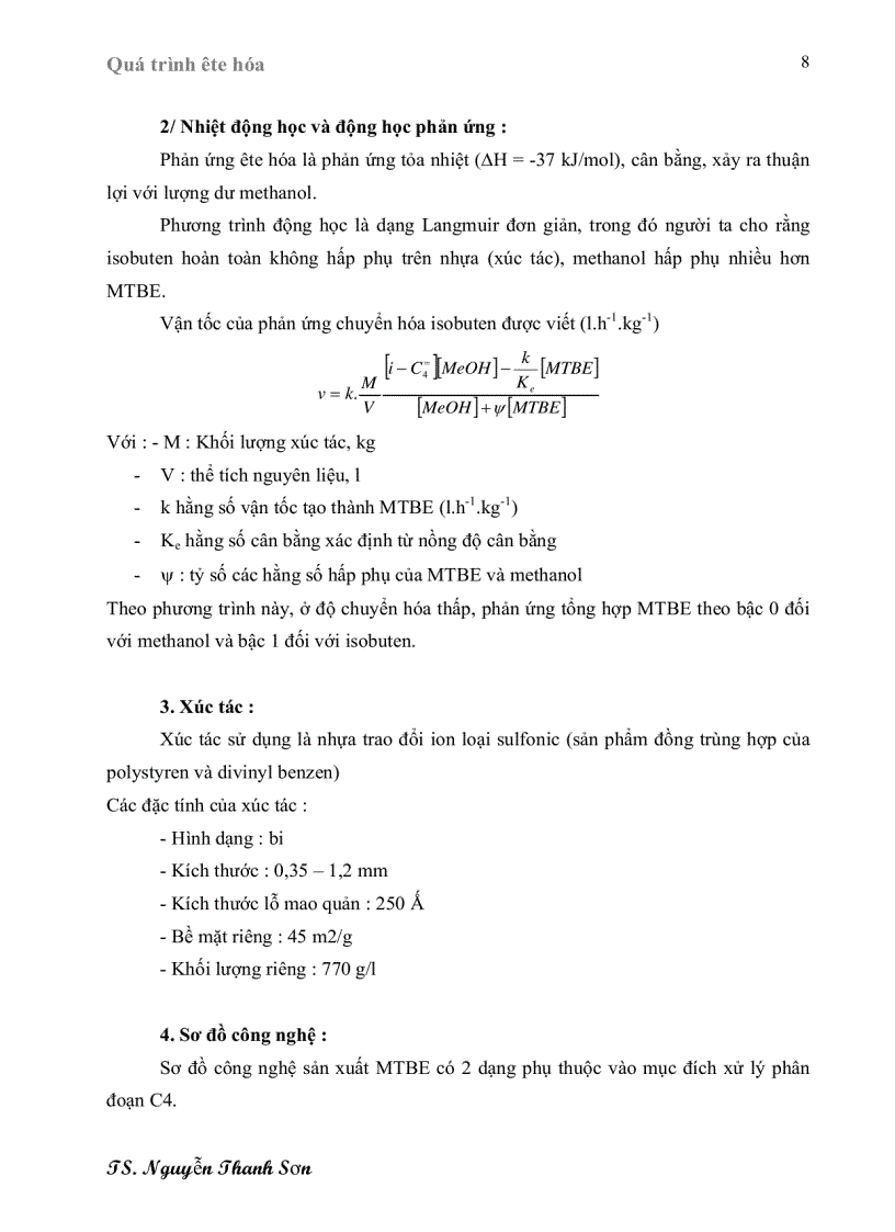 image for page Quá trình ête hóa etherification