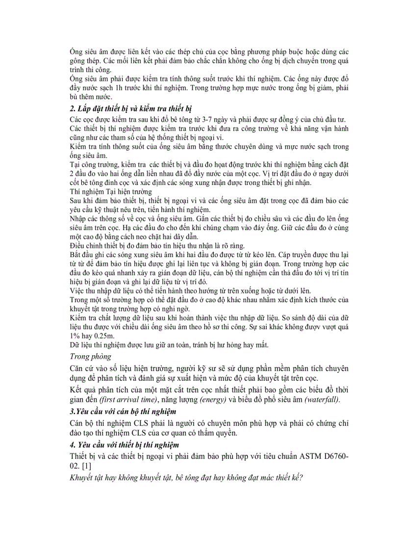 image for page Bàn về khuyết tật cọc khoan nhồi khi kiểm tra bằng siêu âm