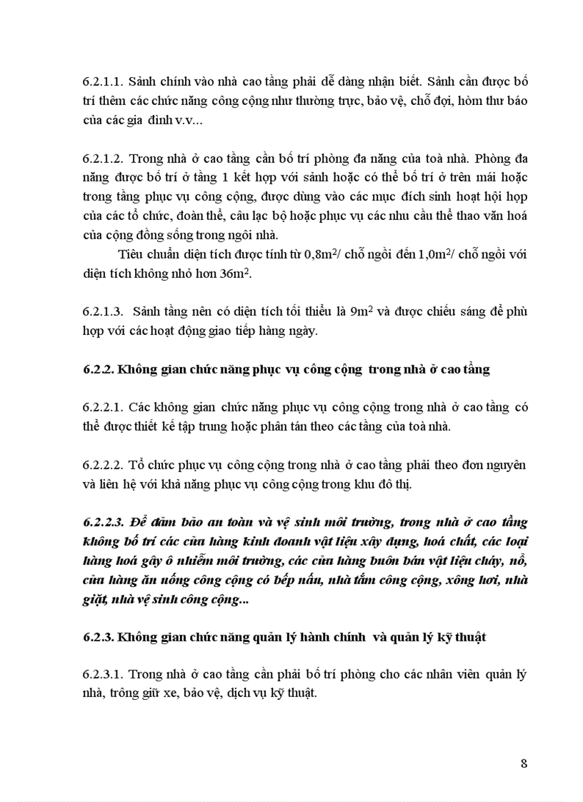 image for page Quyết định của bộ trưởng bộ xây dựng Về việc ban hành TCXDVN 323 2004 Nhà ở cao tầng Tiêu chuẩn thiết kế