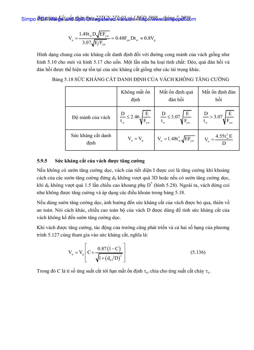 image for page Sức kháng cắt của vách được tăng cường