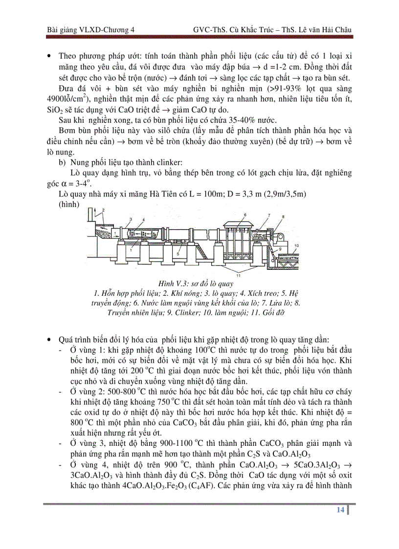 image for page Các chất kết dính vô cơ