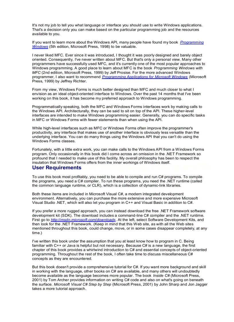 image for page Programming Microsoft Windows with C