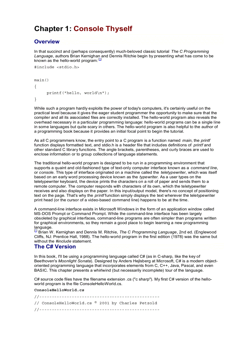 image for page Programming Microsoft Windows with C